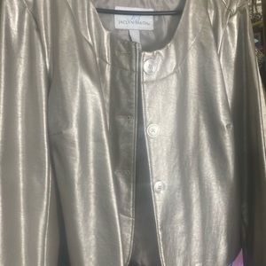 Jacklyn Smith Silver Party Jacket